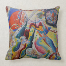 Wassily Kandinsky, målning med en röd stjärna