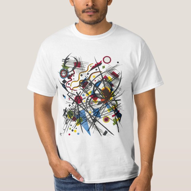 Wassily Kandinsky Manar-Shirt T Shirt (Framsida)