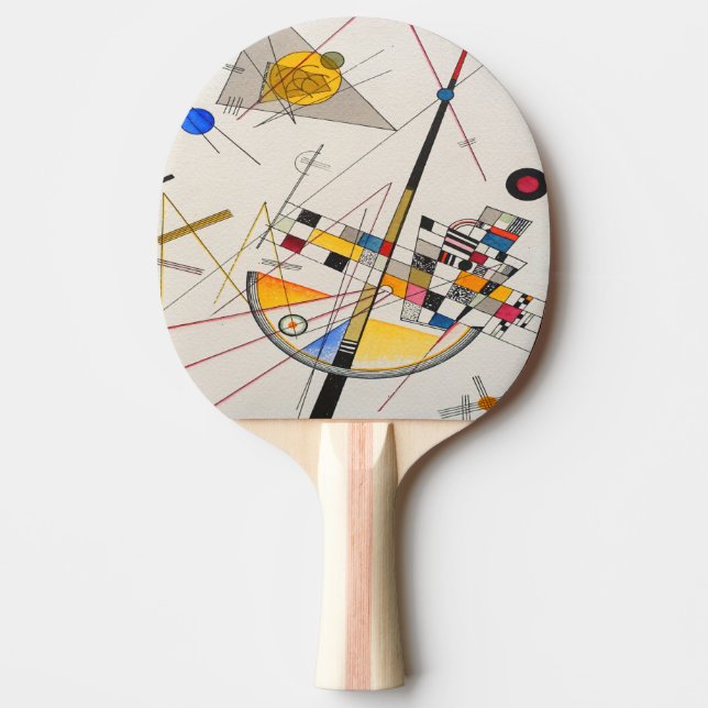Wassily Kandinsky Pingisracket (Framsidan)