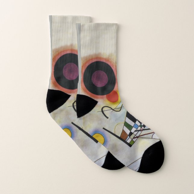 Wassily Kandinsky - Sammansättning 8 Art Socks Strumpor (Par)