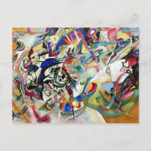 WASSILY KANDINSKY - Sammansättning VII 1913 Vykort