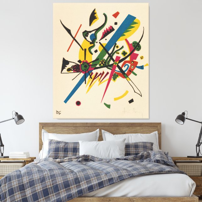 Wassily Kandinsky - Små världar I (1922) Canvastryck (Insitu (sovrum))