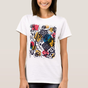 Wassily Kandinsky - Små världar V Abstrakt konst Tee Shirt