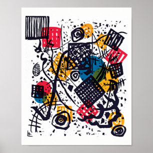 Wassily Kandinsky - Small Worlds V Abstrakt Art Poster