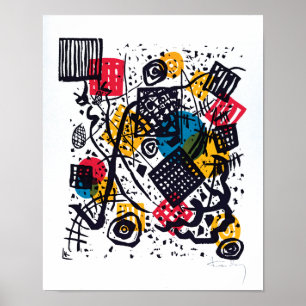 Wassily Kandinsky - Small Worlds V Abstrakt Art Poster