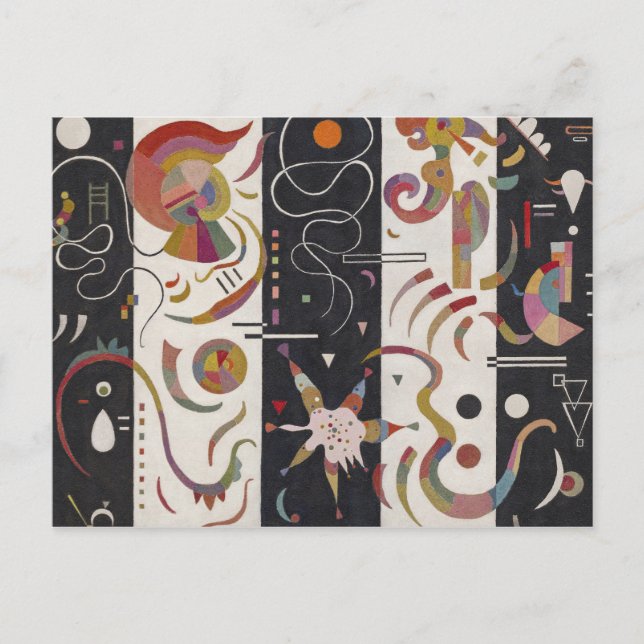 Wassily Kandinsky - Stripe Vykort (Framsida)