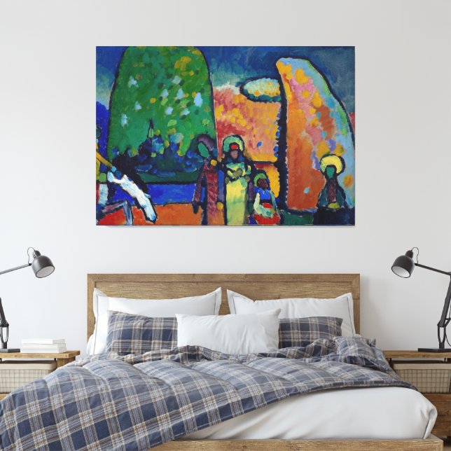 Wassily Kandinsky - Study on Improvisation No. Canvastryck (Insitu (sovrum))