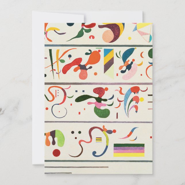 Wassily Kandinsky - Succession Inbjudningar (Framsida)