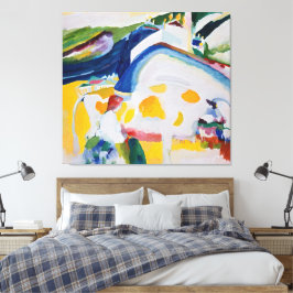 Wassily Kandinsky - The cow (1910) Canvastryck