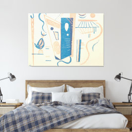 Wassily Kandinsky - Untitled, from XXe Siècle Canvastryck