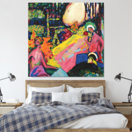 Wassily Kandinsky - Weisser Klang (Vit Ljud) Canvastryck