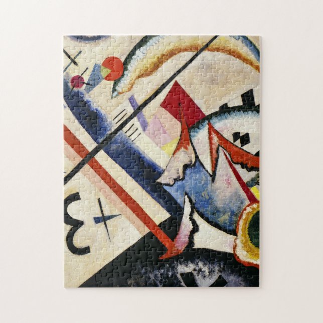 Wassily Kandinsky - White Kor Pussel (Vertikal)