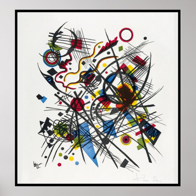 Wassily Kandinskys Bauhaus Dreams Poster (Framsidan)