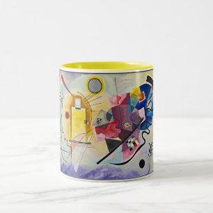 Wassily Kandinsky's Jaune Rouge Bleu Två-Tonad Mugg