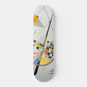 Wassily Kandinskys känsliga spänning Mini Skateboard Bräda 18,5 Cm
