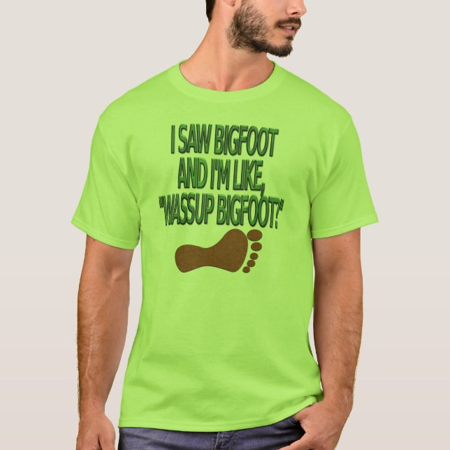 Wassup Bigfoot T-shirt (Framsida)