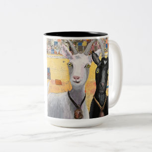 Wassup Goat Mugg - roliga getter med varje kopp!