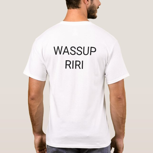 WASSUP ROCKY t-shirt  (Baksida)