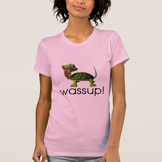 Wassup sköldpadda tee shirt (Framsida)