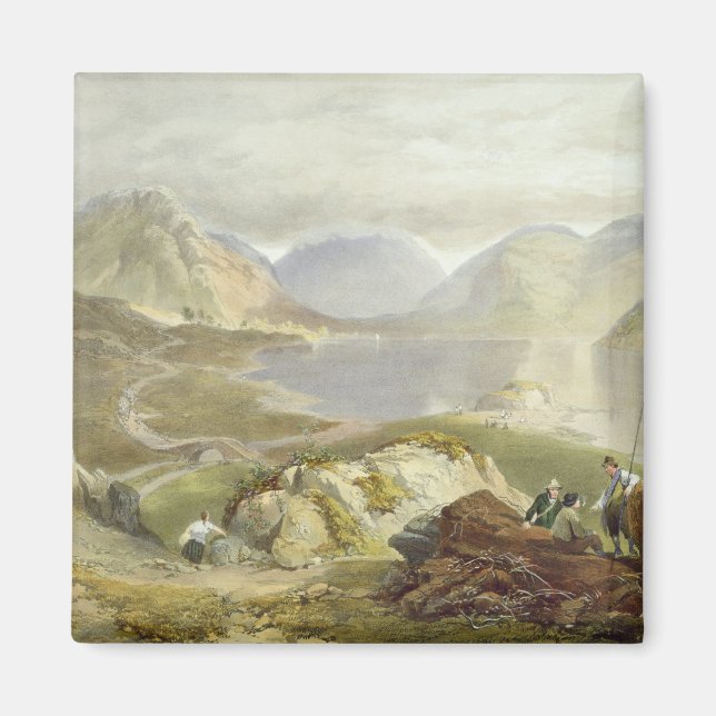 Wast Vatten, från The English Sjö District, 1853 Magnet (Framsidan)