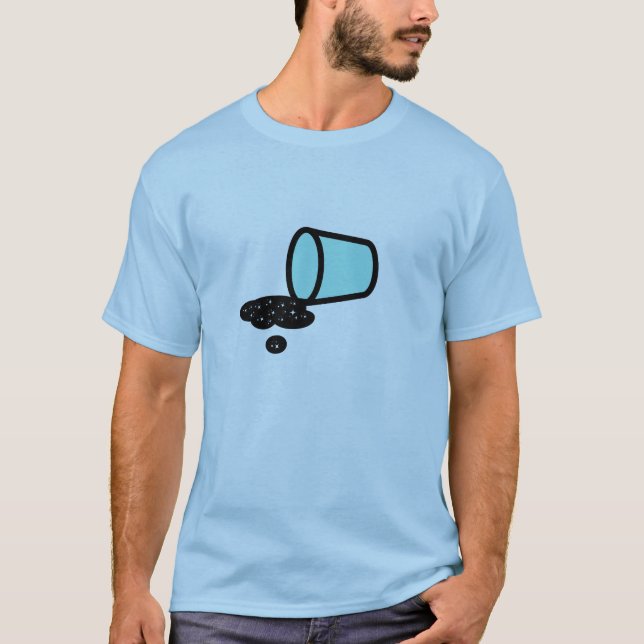 Waste of Space - Spilled Infinity T Shirt (Framsida)