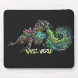 Waste World – Eco Protest Mouse Pad Musmatta