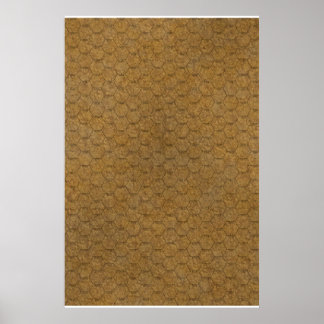 Wasteland Hex Karta Poster