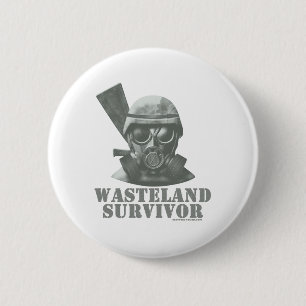Wastelandöverlevande Knapp