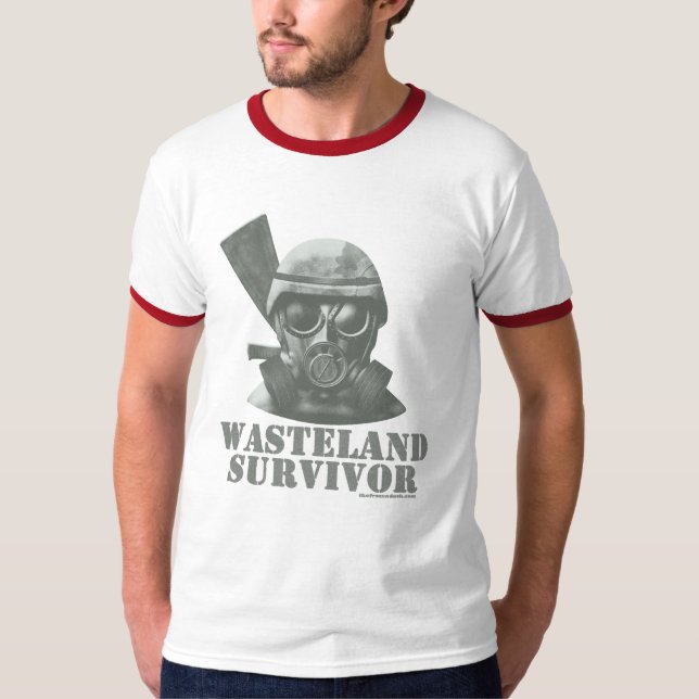 Wastelandöverlevande T-shirt (Framsida)