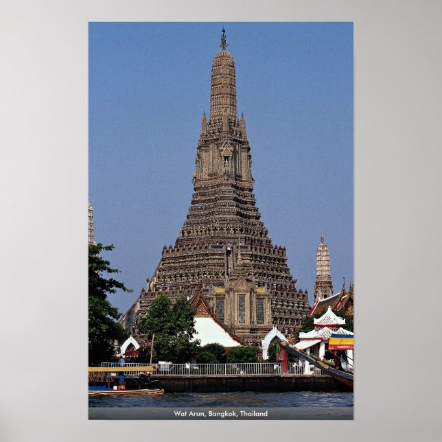 Wat Arun, Bangkok, Thailand Poster (Framsidan)