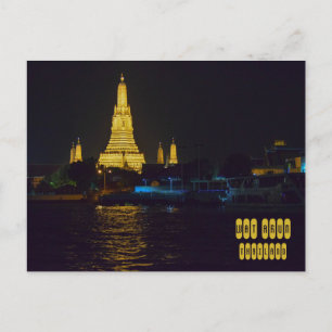 Wat Arun på natten Vykort