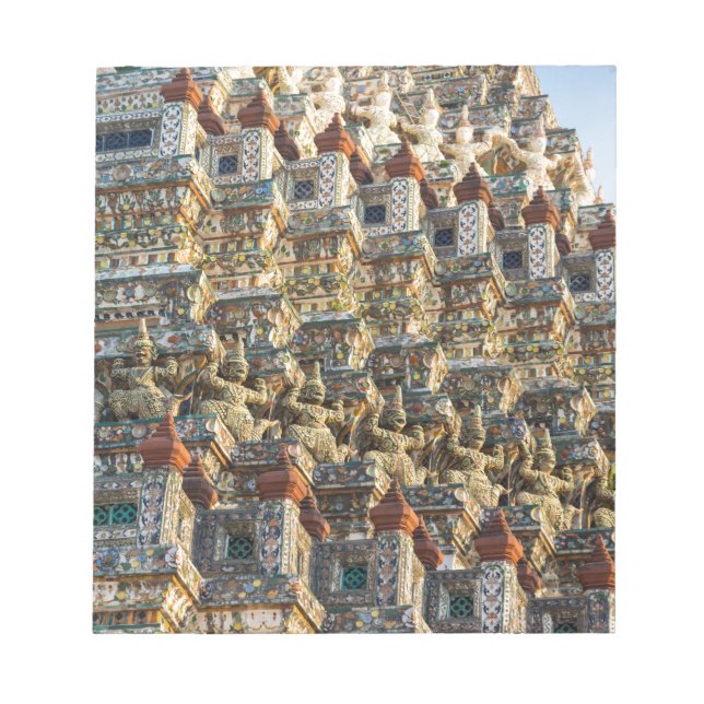 Wat Arun-tempel i Bangkok Thailand Anteckningsblock (Framsida)