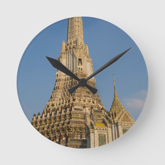 Wat Arun tempel i Bangkok Thailand Rund Klocka (Framsida)