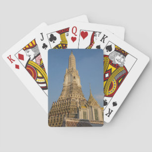 Wat Arun-tempel i Bangkok Thailand Spel Kort