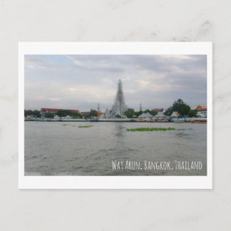 Wat Arun Thailands turistattraktion vykort
