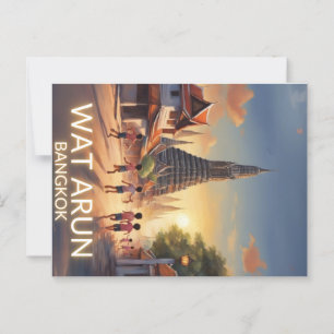 Wat Arun-vykort Vykort