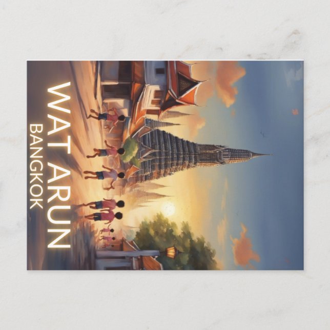 Wat Arun-vykort Vykort (Framsida)