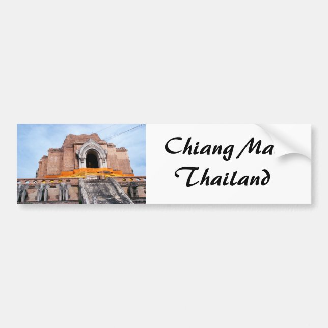 Wat Chedi Luang Bildekal (Framsidan)