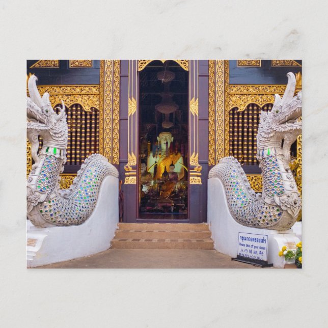 Wat Inthakhin Saduemuang Vykort (Framsida)