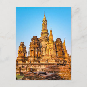 Wat Mahathat Vykort