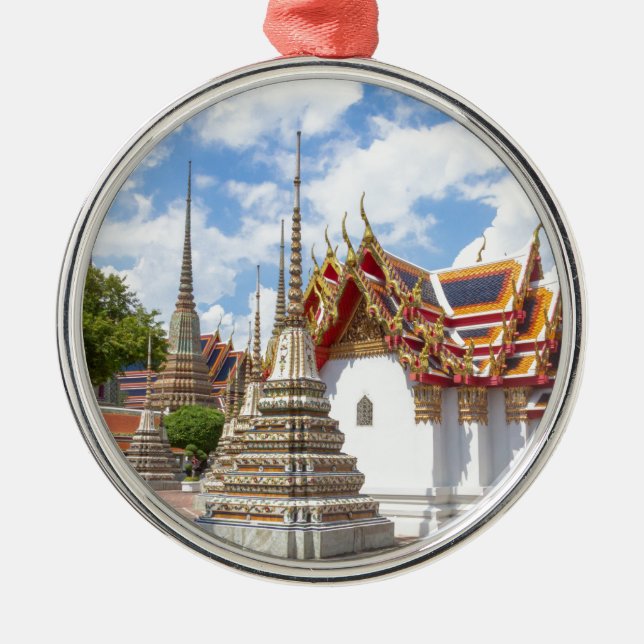 Wat Pho, Bangkok Julgransprydnad Metall (Framsidan)