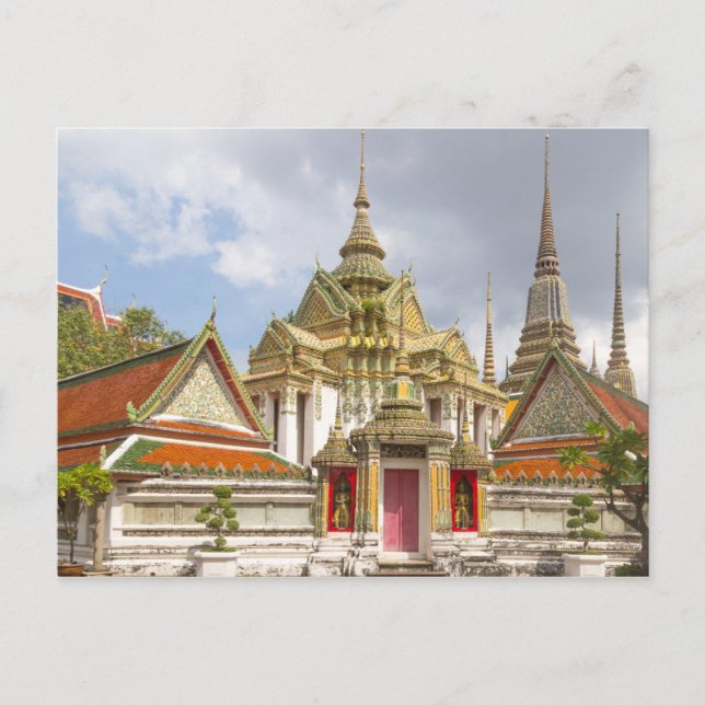 Wat Pho, Bangkok, Thailand Vykort (Framsida)