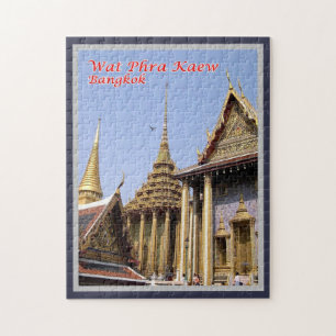 Wat Phra Kaew - Helig Buddhist Temple - Thailand Pussel