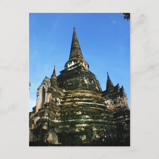 Wat Phra Si Sanphet Postcard Vykort (Framsida)