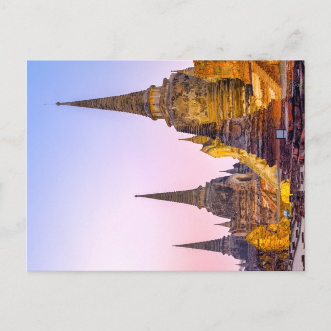 Wat Phra Si Sanphet Vykort (Framsida)