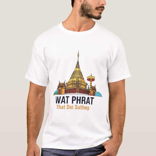 Wat Phrat T Shirt (Framsida)