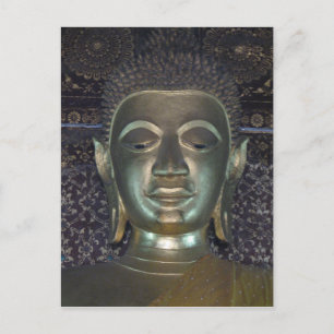 Wat Xieng Thong Buddha Vykort