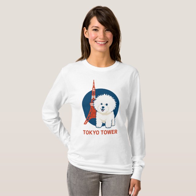 WATAMOFU Original Long Sleeve T-Shirt (Hel framsida)