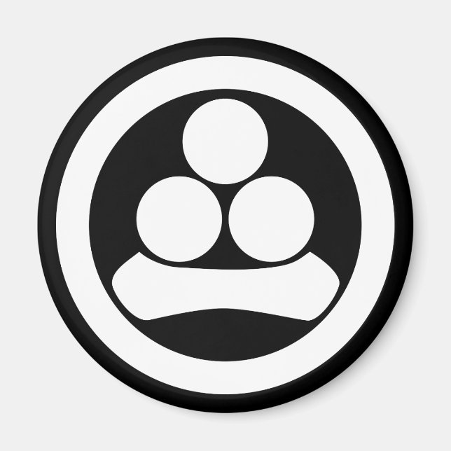 Watanabe stjärna i cirkel magnet (Framsidan)