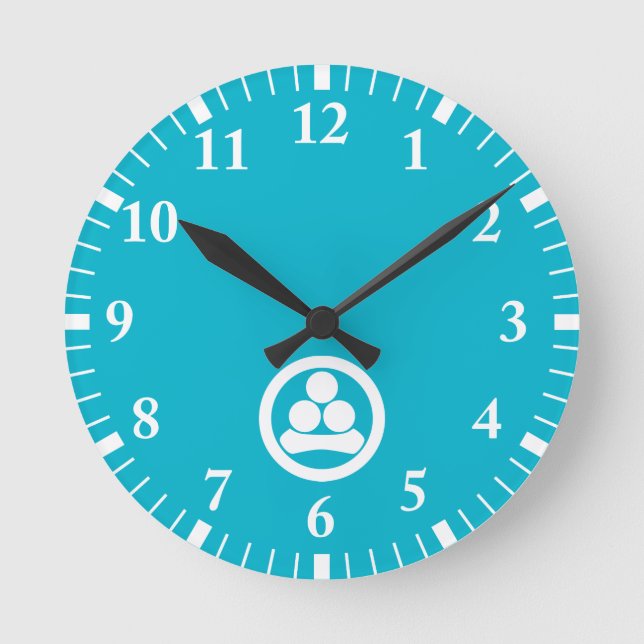 Watanabe stjärna i cirkel rund klocka (Framsida)